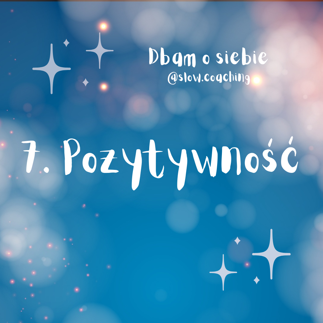 pozytywność slow coaching